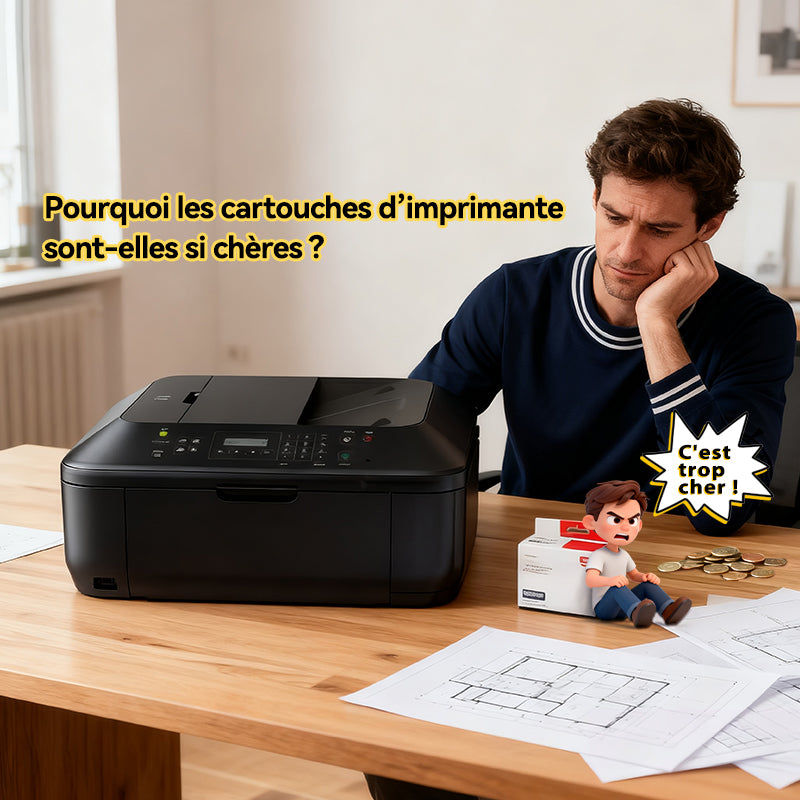 Pourquoi les cartouches d’imprimante sont-elles si chères ?