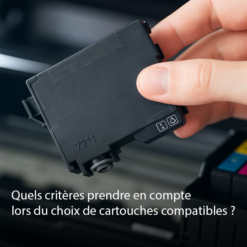 Quels critères prendre en compte lors du choix de cartouches compatibles ?