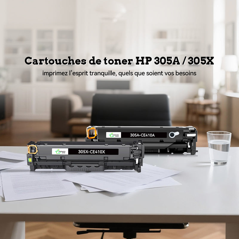 🖨️ Cartouches de toner HP 305A / 305X : imprimez l’esprit tranquille, quels que soient vos besoins