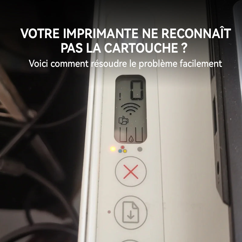 Votre imprimante ne reconnaît pas la cartouche ? Voici comment résoudre le problème facilement