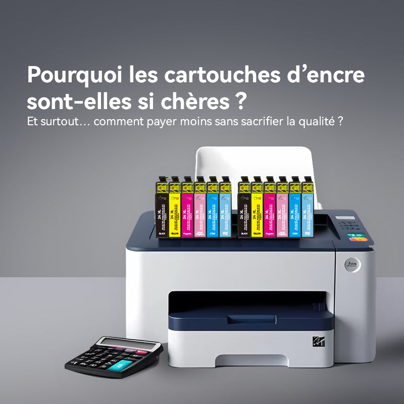 Pourquoi les cartouches d’encre sont-elles si chères ?