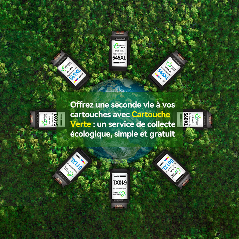 🌍 Offrez une seconde vie à vos cartouches avec Cartouche Verte : un service de collecte écologique, simple et gratuit