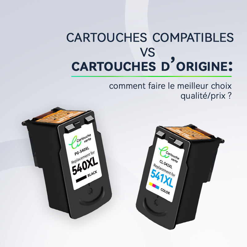 Cartouches compatibles vs cartouches d’origine : comment faire le meilleur choix qualité/prix ?