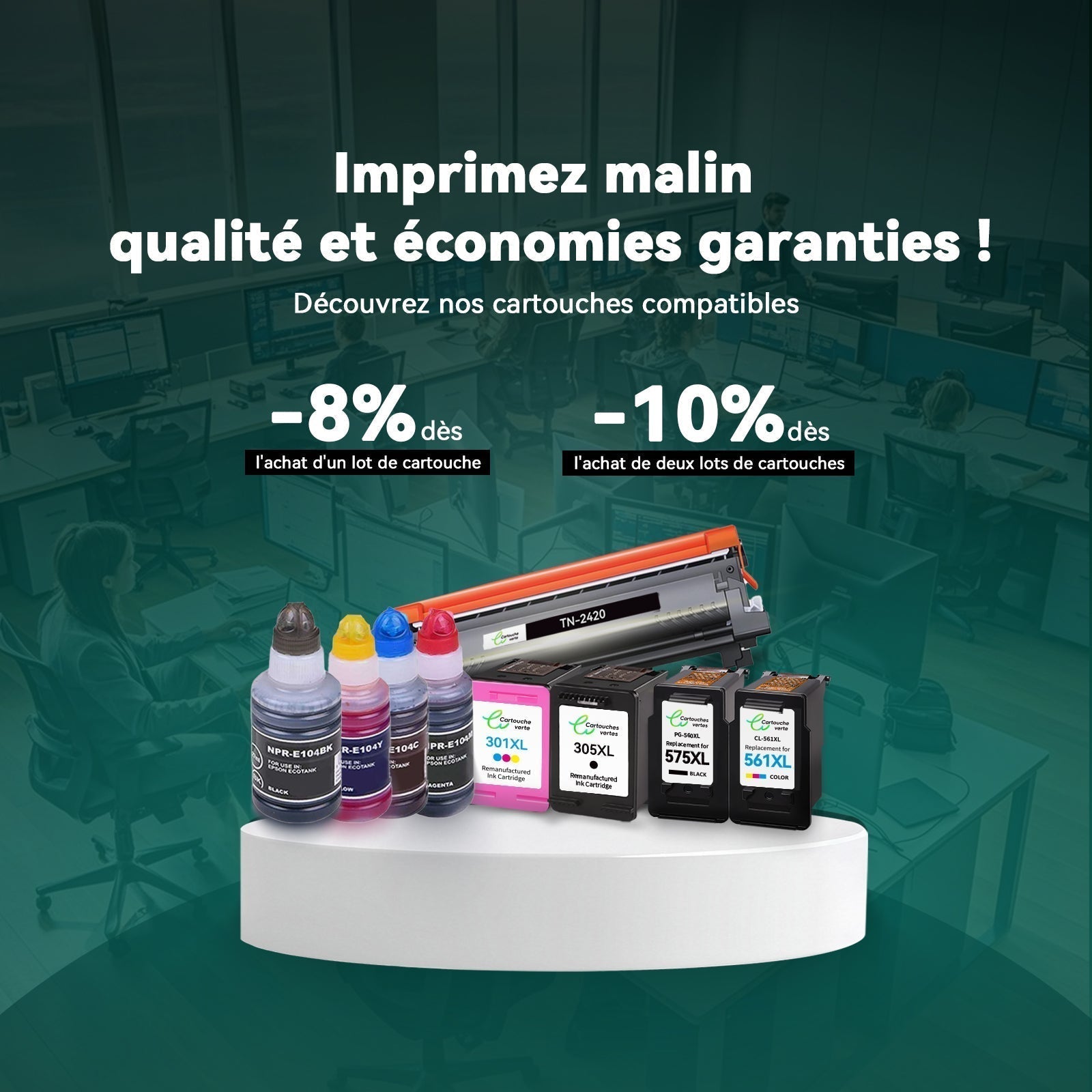 Imprimez malin : qualité professionnelle et économies garanties !