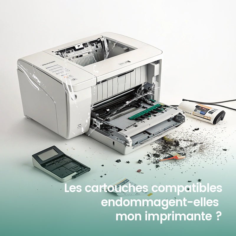 Les cartouches compatibles endommagent-elles mon imprimante ? Démystification des idées reçues - Cartouche verte