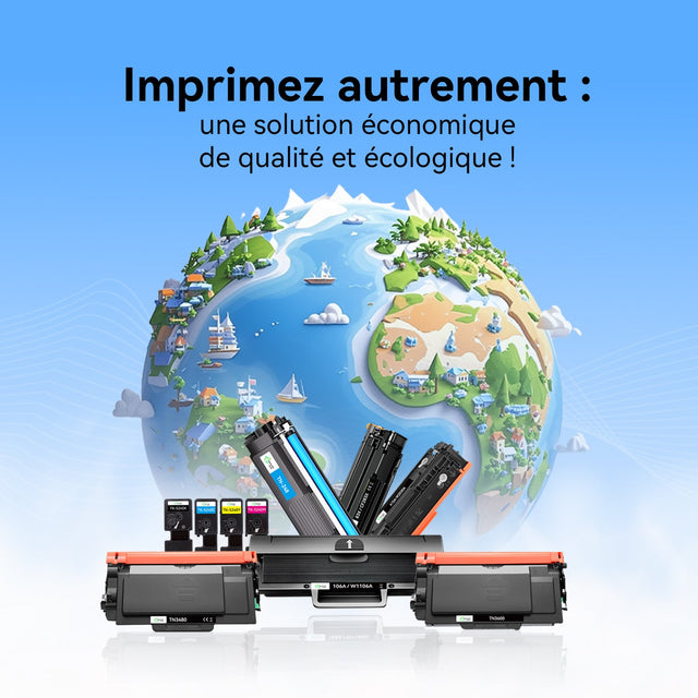 Toners économiques pour imprimantes – Petit prix, bon rendement