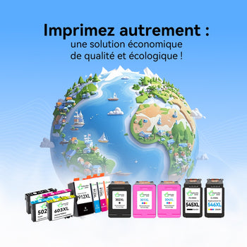 Cartouches compatibles pas chères – Pack économique