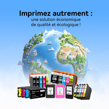 Encre compatible à prix bas – Pack économique