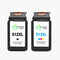 CANON PG-512XL/CL-513XL Cartouche d'encre compatible （Noir/Couleur）| Recyclée et écologique-Indication niveau d encre - Format XL