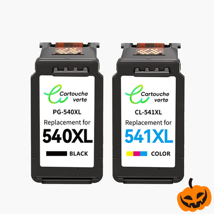 540-541XL – Cartouches d'encre compatibles pour Canon 540 XL 541 XL | Grande Capacité | Haute performance