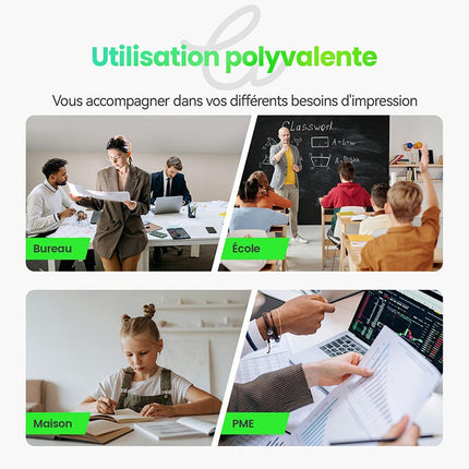 BROTHER TN - 247 /TN247 Compatible Toner - 4 Couleurs（Format Standard) | Cartouche verte - Cartouche verte