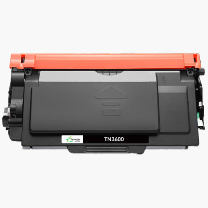 BROTHER TN - 3600 /TN3600 Compatible Toner - Noir( Format Standard)|Cartouche verte - Cartouche verte