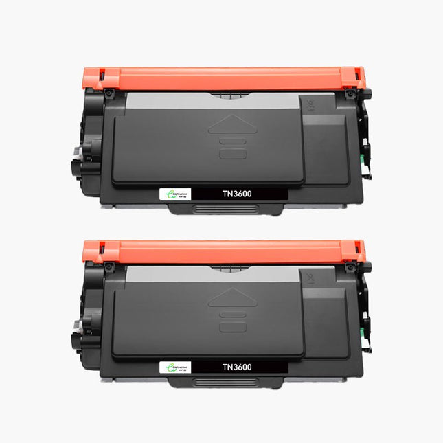 BROTHER TN - 3600 /TN3600 Compatible Toner - Noir( Format Standard)|Cartouche verte - Cartouche verte