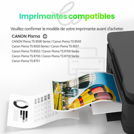 CANON PGI-530 / CLI-531 Compatible Ink Cartridge - 4 Colors (Black/Color) | Recycled &amp; Eco-Friendly - XL Size