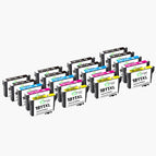8 Zwart, 4 Cyaan, 4 Magenta, 4 Geel