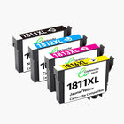 EPSON 18XL Cartouche d'encre Compatible - 4 Couleurs | Recyclée et écologique - Format XL - Cartouche verte