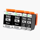 4 Zwart (2BK+2 FOTO BK)
