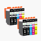 4 Black, 2 Cyan, 2 Magenta, 2 Yellow