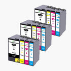EPSON 27XL Cartouche d'encre compatible - 4 Couleurs | Recyclée et écologique - Format XL - Cartouche verte
