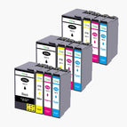 3 Zwart, 3 Cyaan, 3 Magenta, 3 Geel
