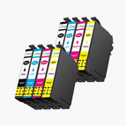 2 Zwart, 2 Cyaan, 2 Magenta, 2 Geel