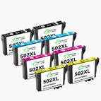 2 Black, 2 Cyan, 2 Magenta, 2 Yellow