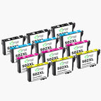 3 Black, 3 Cyan, 3 Magenta, 3 Yellow