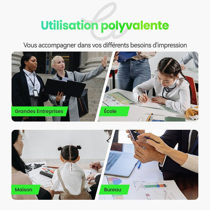 EPSON 503XL Cartouche d'encre Compatible - 4 Couleurs | Recyclée et écologique - Format XL - Cartouche verte