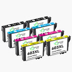 2 Black, 2 Cyan, 2 Magenta, 2 Yellow