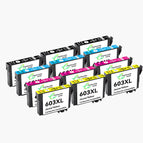 3 Black, 3 Cyan, 3 Magenta, 3 Yellow