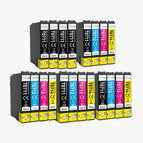 8 Zwart, 4 Cyaan, 4 Magenta, 4 Geel
