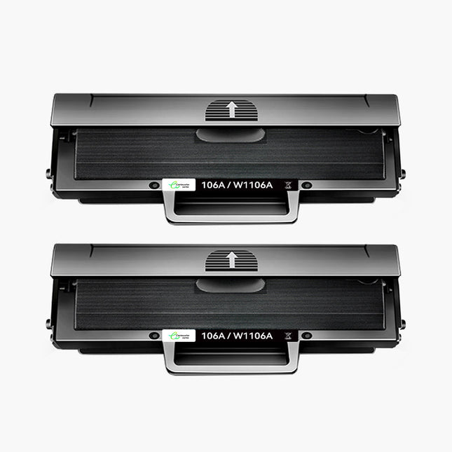 HP 106A（ W1106A）Compatible Toner - Noir ( Format Standard ) | Cartouche verte - Cartouche verte