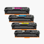 1 Zwart, 1 Cyaan, 1 Magenta, 1 Geel