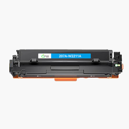Toner cyan compatible HP 207A W2211A pour LaserJet Pro M255