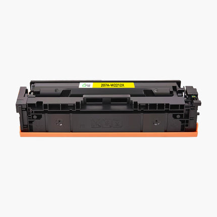 Toner jaune haute capacité compatible HP 207X W2212X pour LaserJet Pro M255 M283 – Cartouche Verte