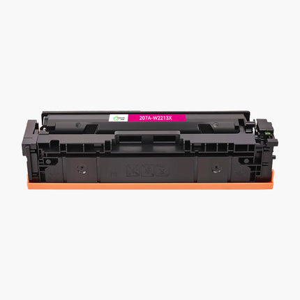 Toner magenta haute capacité compatible HP 207X W2213X pour LaserJet Pro M255 M283 – Cartouche Verte