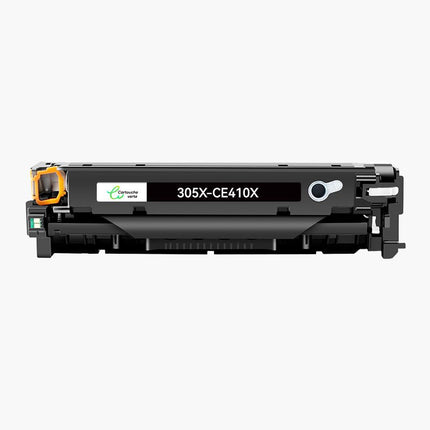 HP 305A/305X (CE410A / CE411A / CE412A / CE413A) Compatible Toner - 4 Couleurs - Format XL | Cartouche verte - Cartouche verte