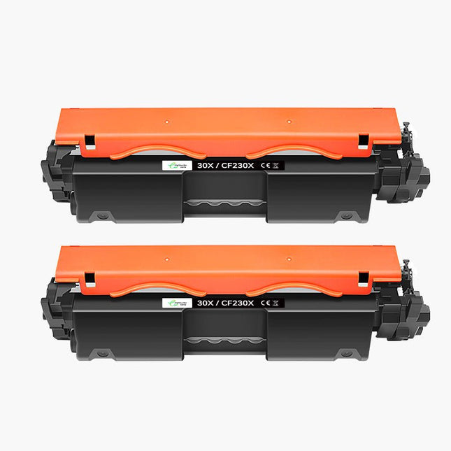 HP 30X (CF230X) Compatible Toner - Noir ( Format Standard ) | Cartouche verte - Cartouche verte