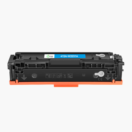 Toner cyan compatible HP 415A W2031A pour LaserJet Pro M479 M454 – Cartouche Verte