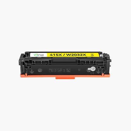 HP 415X (W2030X / W2031X / W2032X / W2033X) Compatible Toner - 4 Couleurs（ Format XL ) | Cartouche verte - Cartouche verte