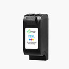 HP 78/15XL Cartouche d'encre compatible （Noir et Couleur ）| Recyclée et écologique - Indication niveau d encre - Format XL - Cartouche verte