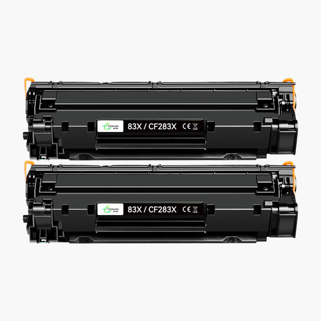 HP 83X( CF283X) Compatible Toner - Noir ( Format XL ) | Cartouche verte - Cartouche verte