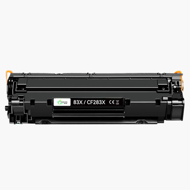 HP 83X( CF283X) Compatible Toner - Noir ( Format XL ) | Cartouche verte - Cartouche verte