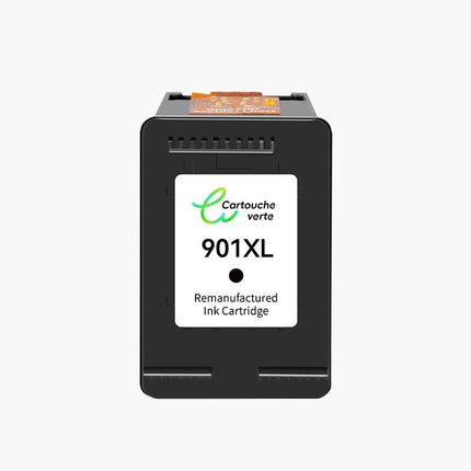 HP 901XL Cartouche d'encre compatible（Noir et Couleur）| Recyclée et écologique - Indication niveau d encre - Format XL - Cartouche verte