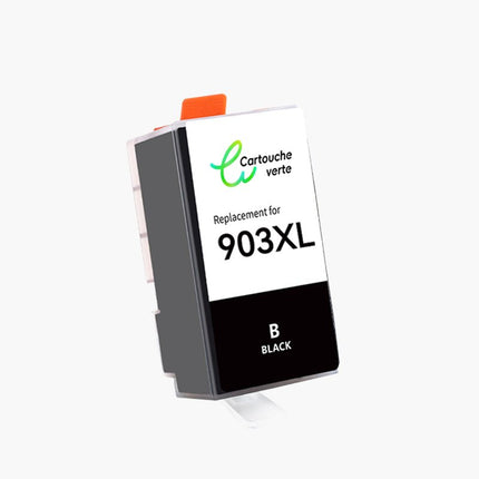 HP 903XL Cartouche d'encre compatible - 4 Couleurs | Recyclée et écologique - Format XL - Cartouche verte