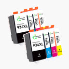 2 Zwart, 2 Cyaan, 2 Magenta, 2 Geel