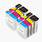 2 Zwart, 2 Cyaan, 2 Magenta, 2 Geel