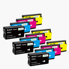 HP 950 / 951XL Cartouche d'encre Compatible - 4 Couleurs | Recyclée et écologique - Format XL - Cartouche verte