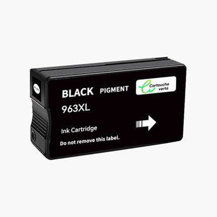 HP 963XL Cartouche d'encre Compatible - 4 Couleurs | Recyclée et écologique - Format XL - Cartouche verte