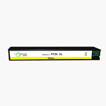 HP 973X - XL Compatible Toner - 4 Couleurs（Format Standard) | Cartouche verte - Cartouche verte